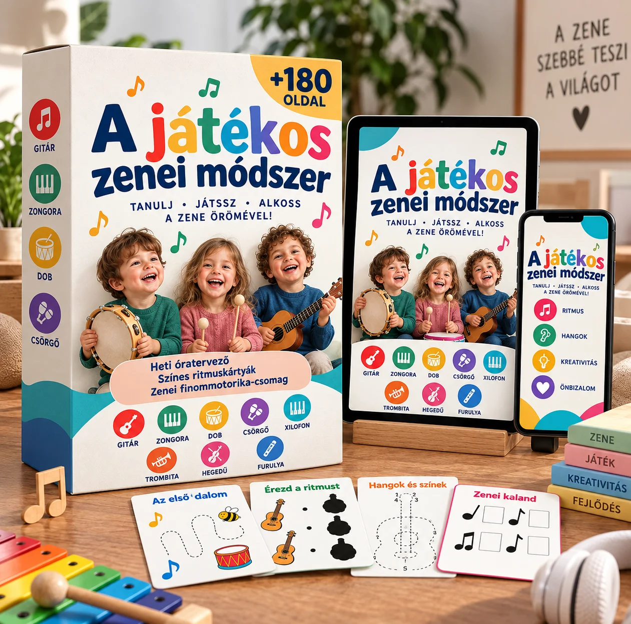 A játékos zenei módszer — teljes csomag